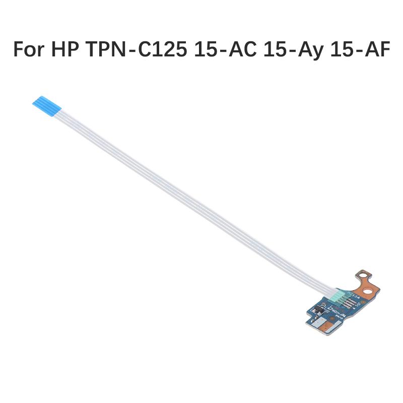 1Pc Laptop Power Button Switch Board For Hp Tpn-C125 15-Ac 15-Ay 15-Af Ls-C701P