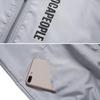 Men Summer Sun Protective Jacket Hooded Long Sleeve Zipper Placket 360-Degree Sun Protection Coat Ice Silk Thin Loose Fit Fishing Outerwear