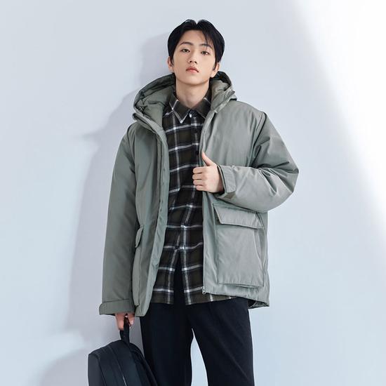 Spao Basic Hoodie Puffer SPJPF4TC12 ONE SIZE
