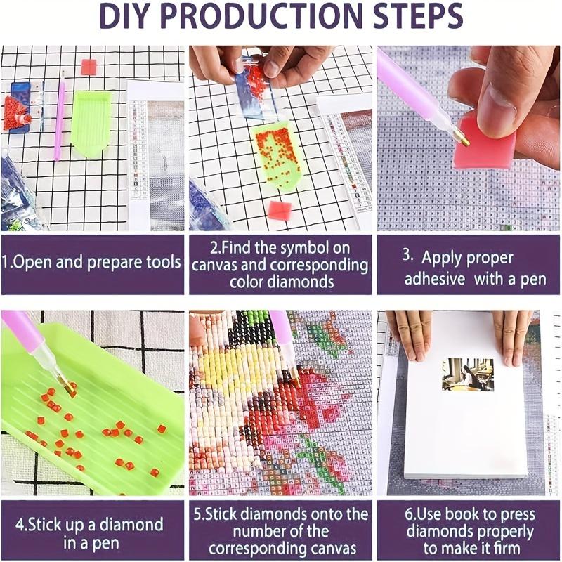 Full Diamond Cute Christmas Decoration Painting Kit 5D Diamond Embroidery Handmade Crafts Rhinestone Art Home Wall Decor