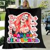 Karol G Retro Printed Blanket Flange Warm Blanket Bed Linings Picnic Blankets Home Travel Blanket Birthday Gift