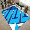 Swimming Pool Lanes Print Carpet Rug for Living Room Bedroom Sofa Doormat Home Decor Non-slip Floor Mat
