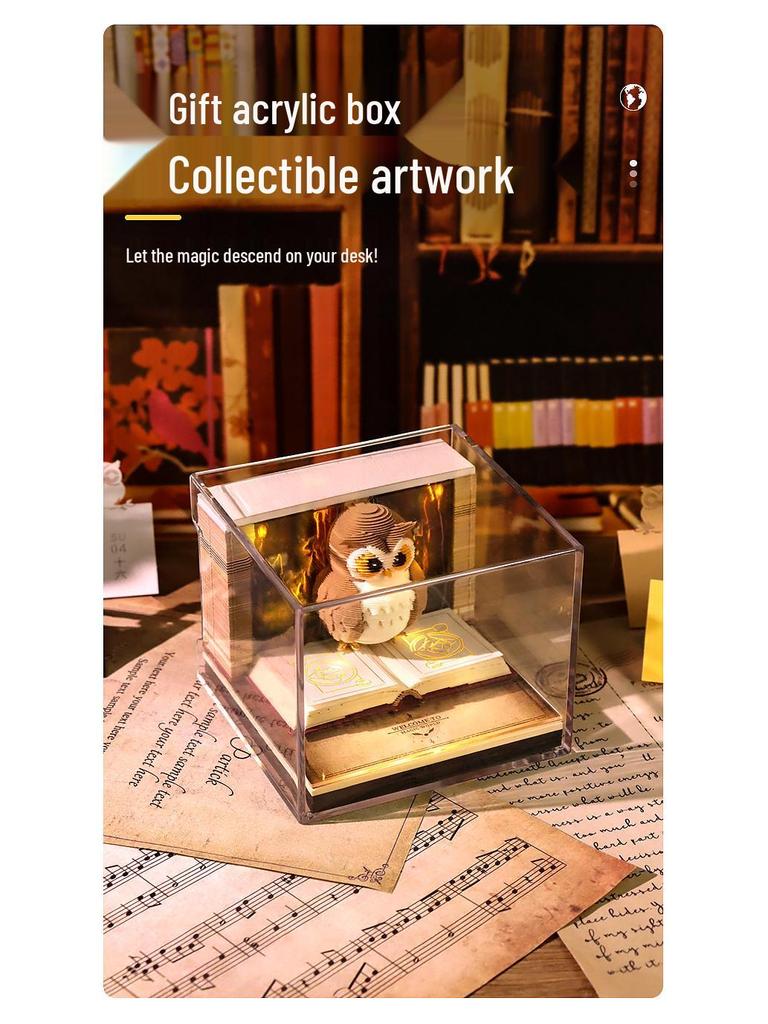 Harry Potter Magischer Adler 3D-Papier sculpture Haftnotizen Ornament