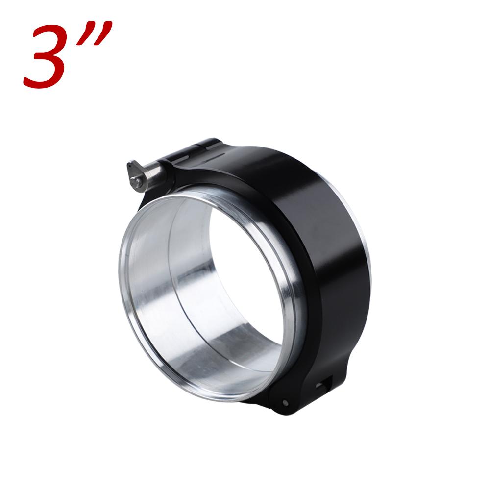 1 Piece 2.0" 2.5" 3.0" 3.5" 4.0" Clamp System Assembly Exhaust V-band Clamp Quick Clamp Aluminium For Turbo / Intercooler Pipe