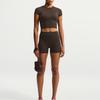 Nike Skims Matte Corset Dri-Fit Short Sleeve Fitness Top Women Tops IU2201-233