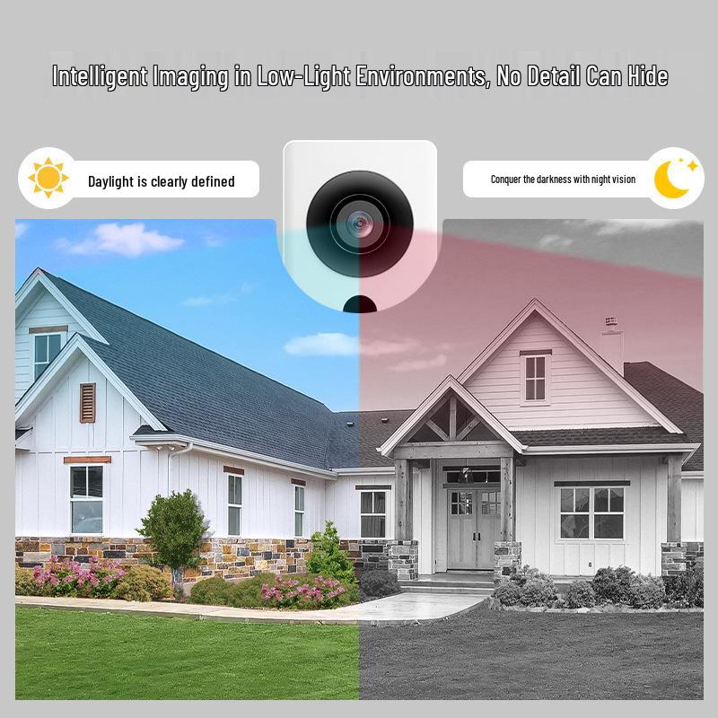 Wireless HD Video Doorbell with Display Screen & Two-Way Intercom
