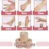 1/5/10 Rolls Medical Adhesive Bandage Elastic Breathable Sports Self Adhesive Tape Beige Wrap Finger Tape For Wrist Ankle