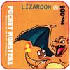 Hayashi Mini Towel, Approx. 20 X 20 Cm, Pokemon Charizard, PN481223
