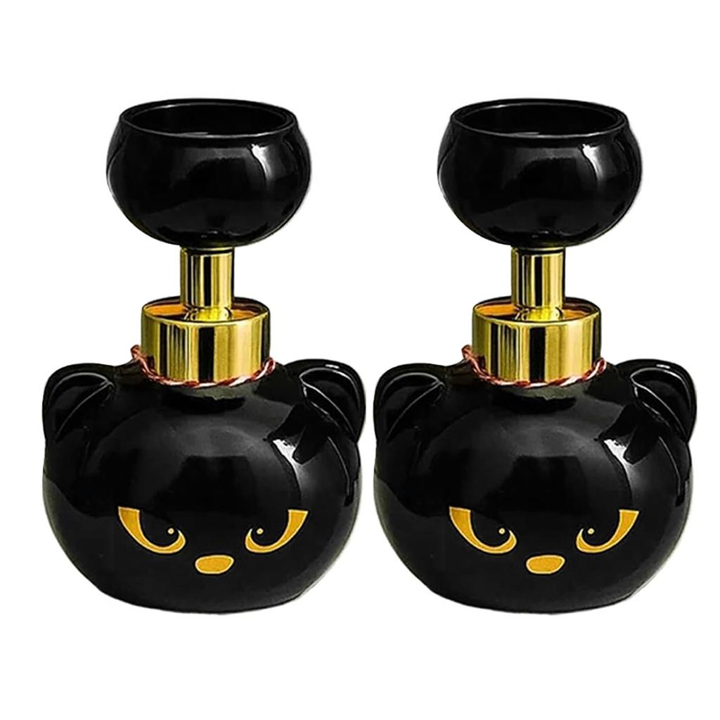 Cute Cat Paw Foam Soaps Dispenser 480ml Foaming Hand Soaps Dispenser Refillable Hand Soaps Dispensing Pump Bathroom Accessory