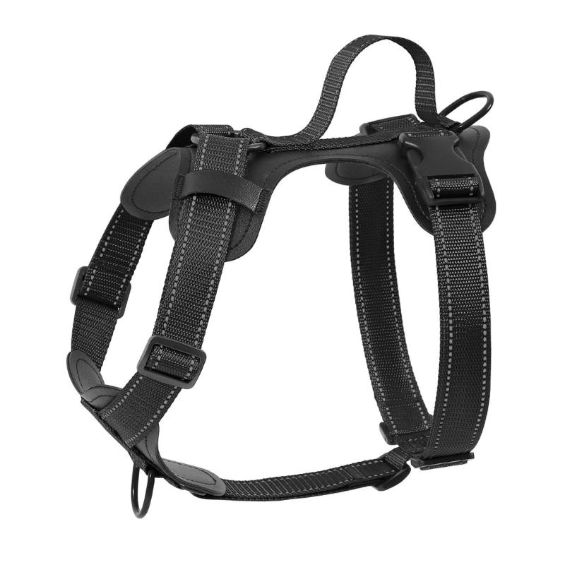 Reflective Dog Harness Vest Chest Strap For Outdoor Activity Walking Gear For Comfort And Security Running Hiking Dog Gear