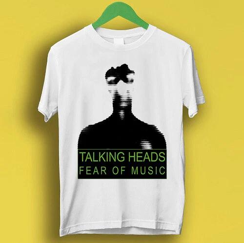 

Talking Heads Fear Of Music Панк-рок Ретро Крутая Подарочная Футболка P2693 4XL