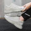 New Four Seasons Men's Shoes Mesh Breathable Fashion Sports Casual Tire Sole Shoes Daddy Shoes