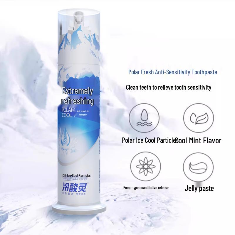 Cold Sore Ling Arctic Fresh Double Anti-Sensitivity Pump Toothpaste