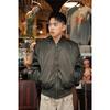 Giacca da pilota militare Normanlong MA1: Giacca da baseball Air Force classica da uomo, spessa, autunno-inverno