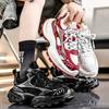 Mode Herrenschuhe Sommer 2025 Mesh Atmungsaktiv Lässige Sportschuhe Modetrend Vielseitig Dicke Sohle Höhenerhöhend Klobige Sneaker