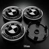 For BMW M 4Pcs 56mm 68mm Car Wheel Center Caps For BMW E46 E39 E53 E65 E66 E90 G26 X1 X3 X5 X7 1/3/5/7 Series G30 F15 G70 G08 G07 G05 G06