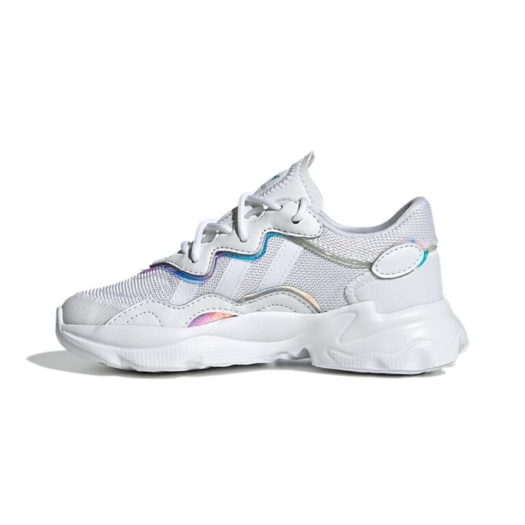 (PS) adidas Ozweego Shoes Cloud White Sky Tint Kids EF6317 EU 28