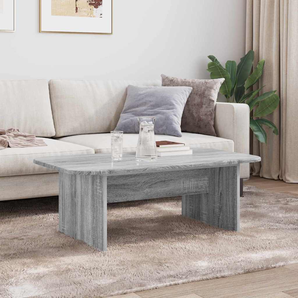 Coffee Table Grey Sonoma 93 x 53 x 33 cm Particleboard