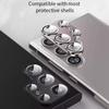 Full Cover Camera Lens Protector For Samsung Galaxy S24 Ultra S24+ Plus S25 S24ultra Matte Len Cap + Protective Glass
