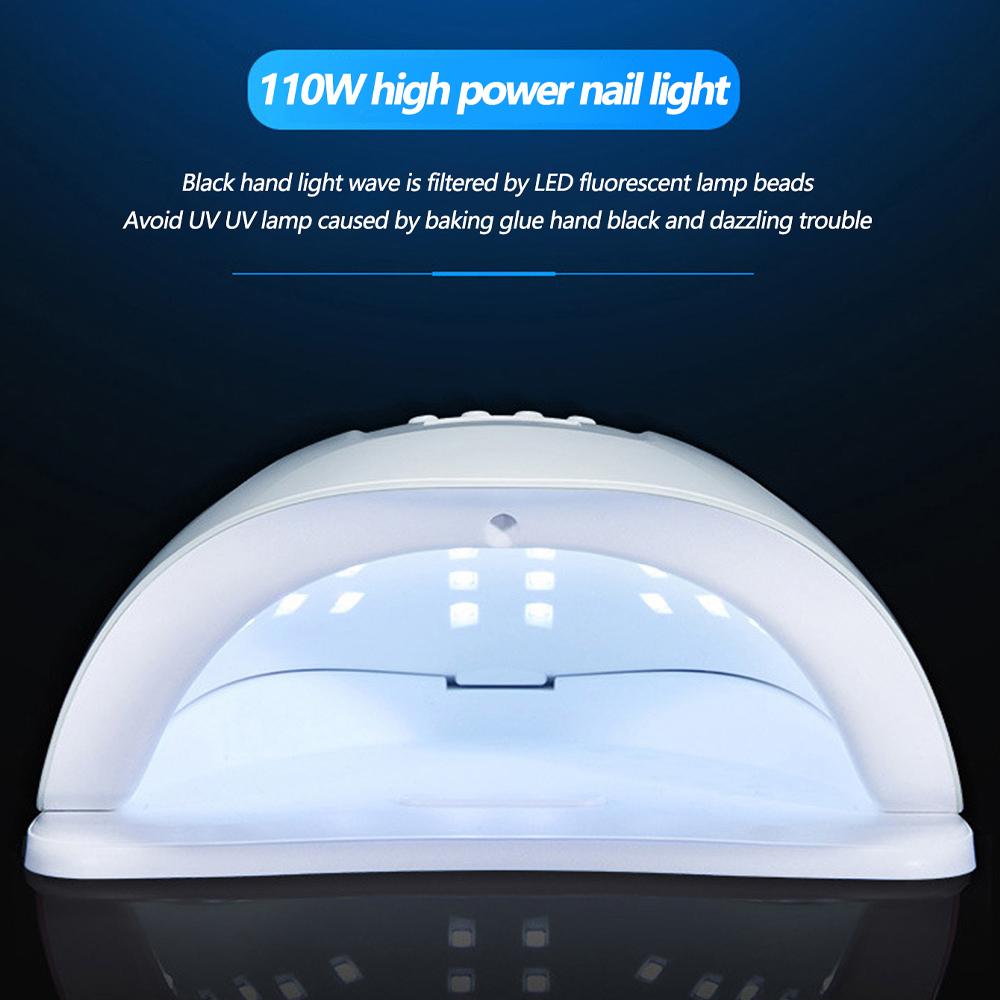High-Quality Uv Led Lamp Fast Drying Nail Gel Polish Drying Lamp Professional Cabin Uv Led Nail Gel Nail Dryer Tools