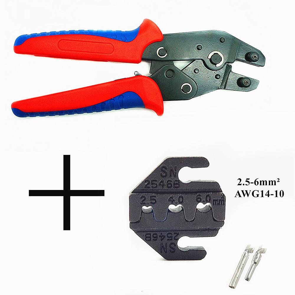 Crimping Pliers Set SN-48BS(=SN-48B+SN-28B) Jaw Kit for 2.8 4.8 6.3 VH3.96/Tube/Insulation Terminals Electrical Clamp Min Tools