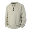 Plus Size 9XL Spring and Summer Thin Breathable T-shirt Sports Casual Half Cardigan Zipper Sweater Men's Bottoming Shirt