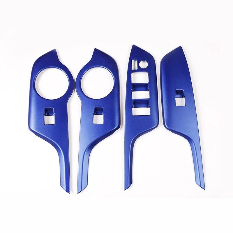 For Toyota C-HR CHR 2016 2017 2018  Window Lifter Panel Frame Covers Window Lifter Panel Car Styling Car Accessories