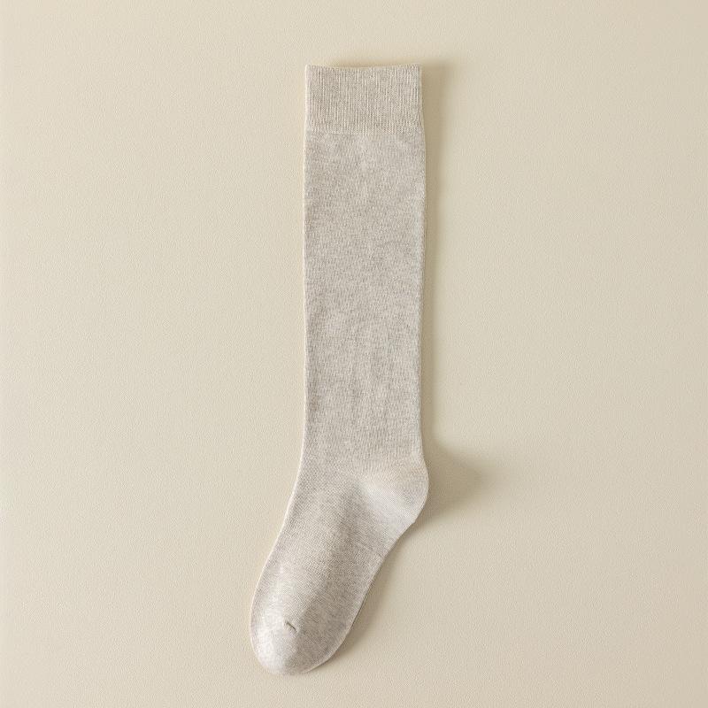 Calf Socks for Women, Autumn and Winter Cotton, Slightly Pressurized, Slimming and Leg Beautifying Socks, Black Autumn and Winter Calf Socks