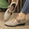 Spring New Pointed Women's Shoes Large Size Shallow Mouth Bevel Heel Single Shoes Women's Doudou Shoes Sports and Leisure Shoes Women