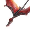 Figurka Dinozaura Przezroczysta Tekstura Dinozaur Jurajski Pterodaktyl Solidny Kolekcja Pterozaurów Dobra Wierność Poznawcza Zwierzęcia Ornament Zabawka dla Dzieci Model