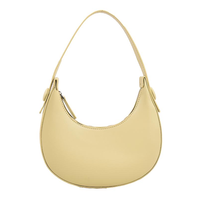 2026 New Fashion Armpit Bags for Women Cute Half Crescent Bag Leather PU Handbags Designer Shoulder Bag Small Hand Bag