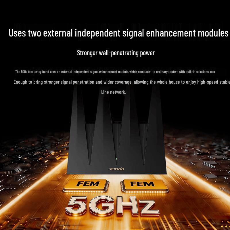 Tenda AX3000 Wi-Fi 6+ Gigabit Home Router (CN Version)