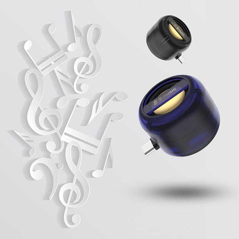 Portable Mini Speaker Universal Sound Box Type-C And 3.5mm Jack Mobile Phone Amplifier External Wireless Speakers