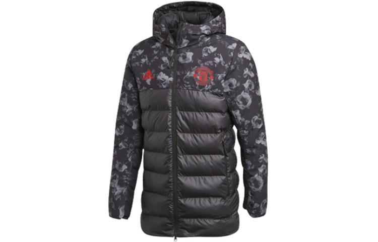 Adidas MUFC Puffer Jackets Men s Hooded Moderate Other DX9066 M