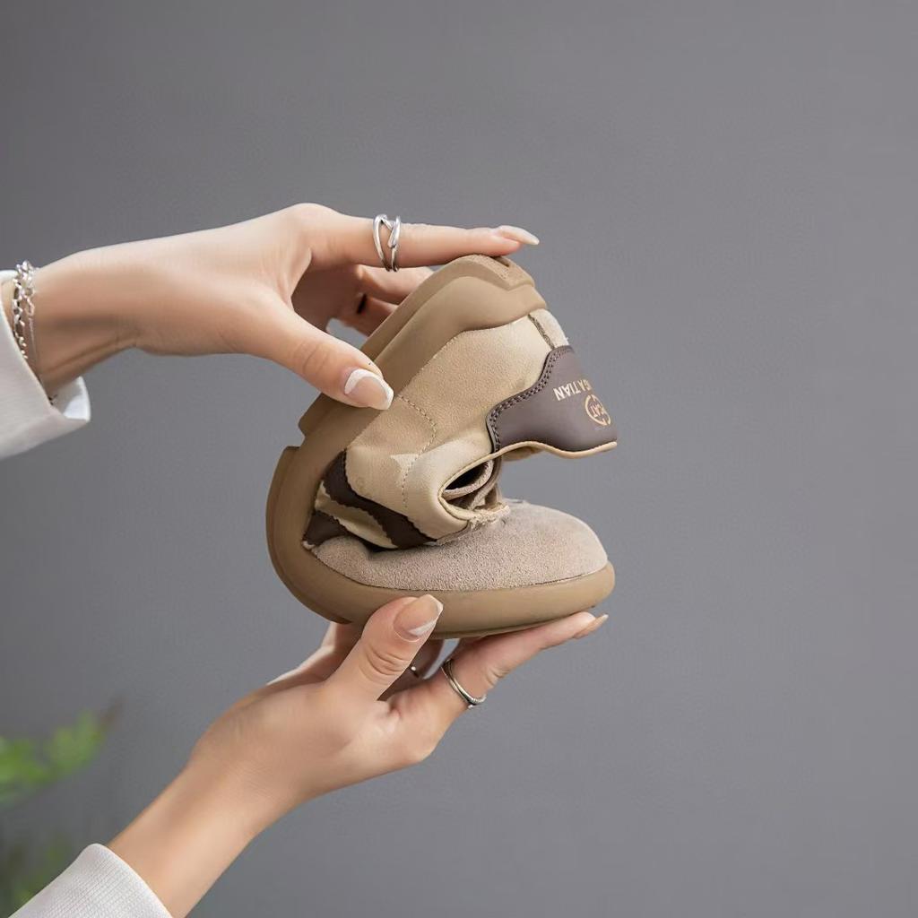 Leather little white shoes board shoes women's spring new retro versatile sports shoes women's soft-soled casual shoes