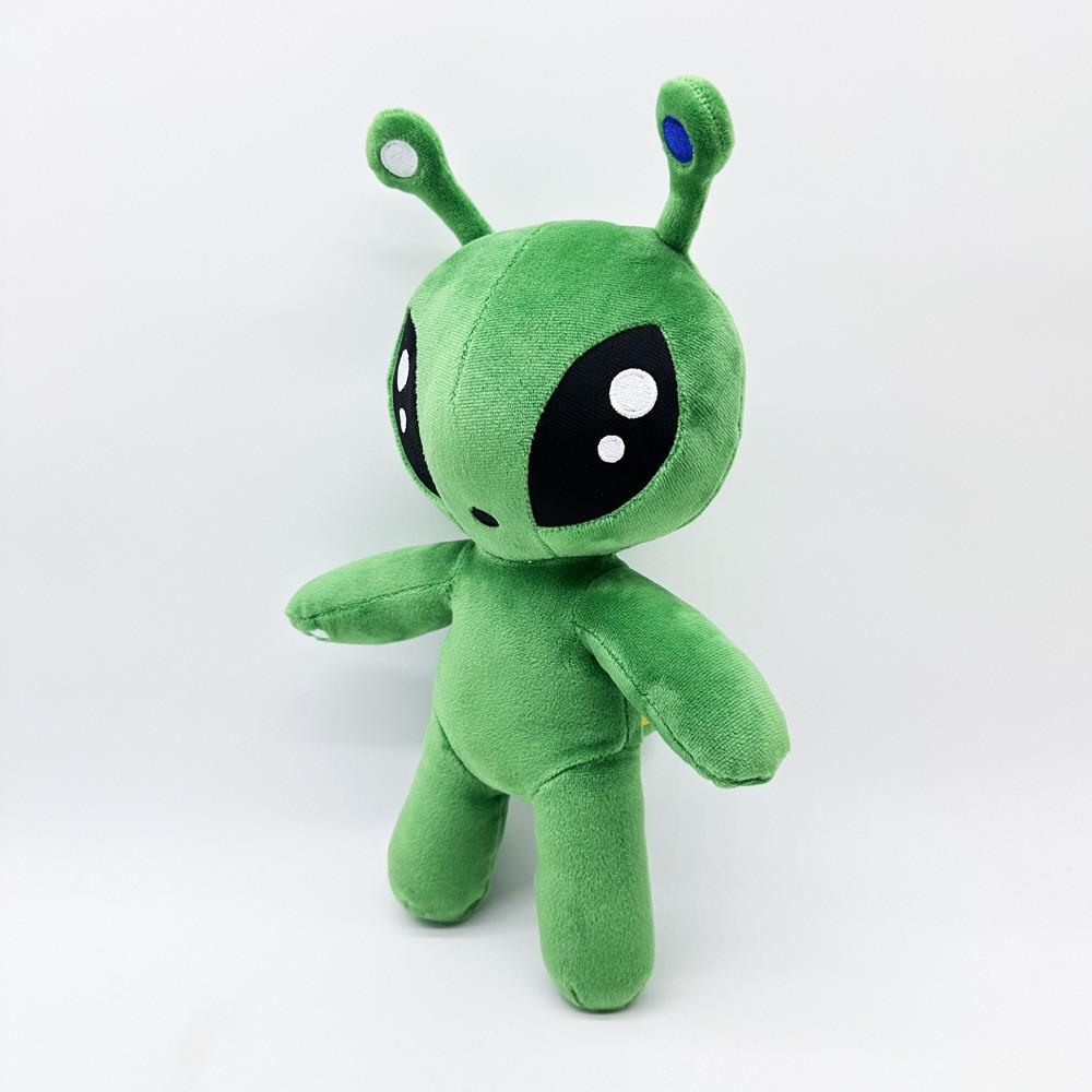 Aftonsparv Green Alien Plush Toy Soft Stuffed Doll Cartoon Character 30cm