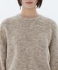 MUSINSA STANDARD WOMAN Women'S Multi Melange Crew Neck Knit [Pastel Beige]