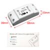 WiFi Smart Light Switch 10A for Tuya Ecosystem with Single Pole Installation and Timer Based On Off Scheduling