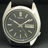 VINTAGE SEIKO EXPO 70 AUTOMATIC 7009A JAPAN MENS BLACK DIAL WATCH a708740-1
