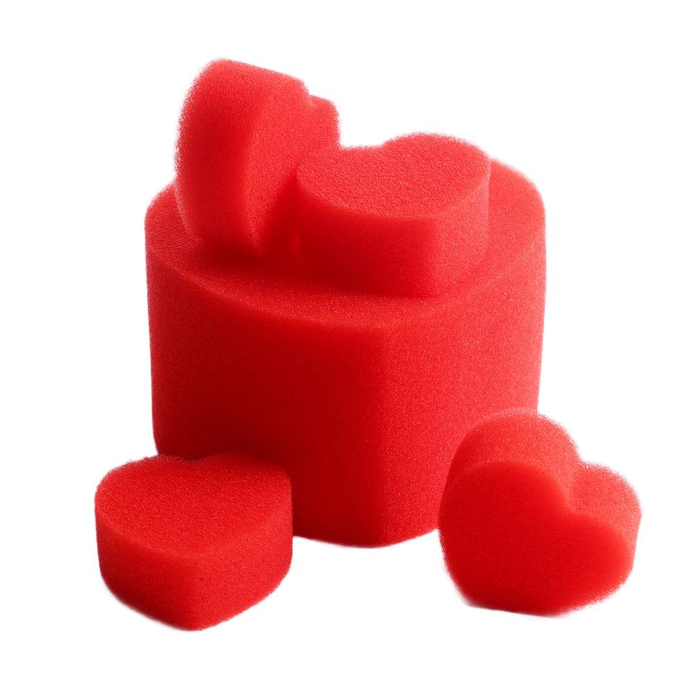 

Close-up Stage Heart Love Accessories Magic Sponge Ball Magic Red Sponge Magic Trick Magic Props 5Pcs