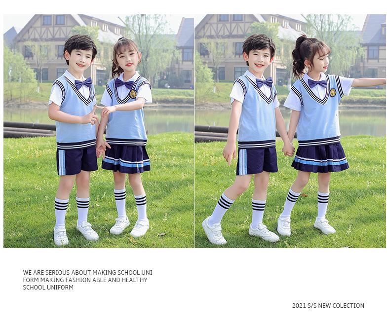 2023 Summer Children's Day Graduation Kindergarten Uniform – British Academy Style