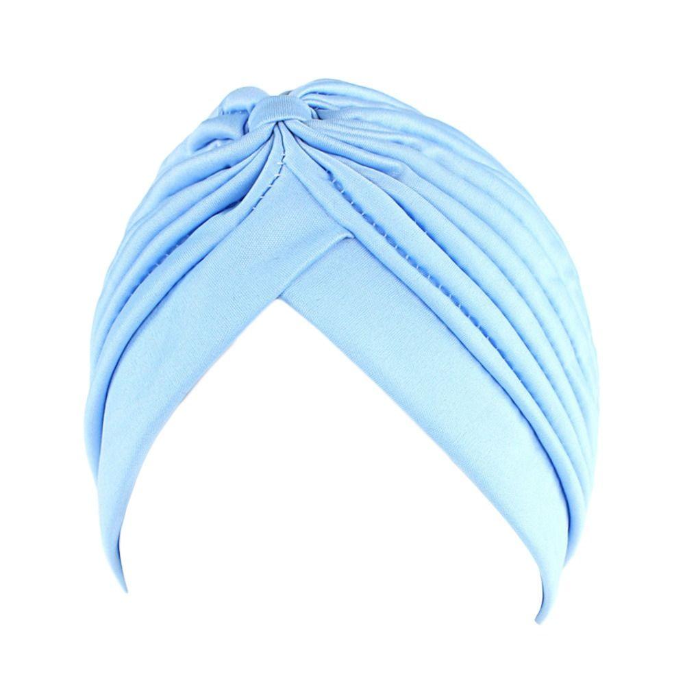Caps Beanies Headwrap Pure Color Turban Cotton Hat Bandana Chemotherapy Hat Kids National Wind