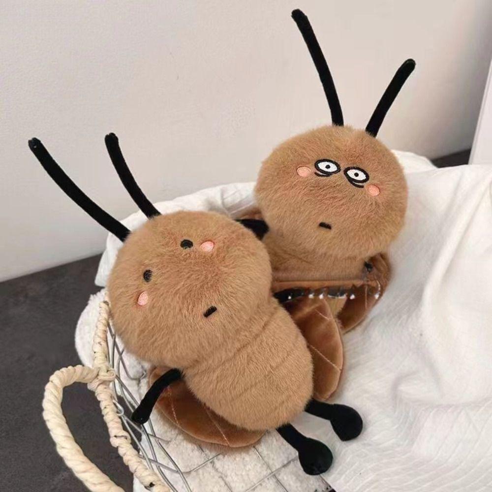 Rain Cockroach Plush Doll Parody Cockroach Plush Toy Decoration Cockroach Stuff Toy Christmas Gift