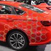 10/50pcsReflective Body Stickers with Hexagonal Patterns Side Door Stickers with Honeycomb Latte Art Side Skirt Stickers DIY Set