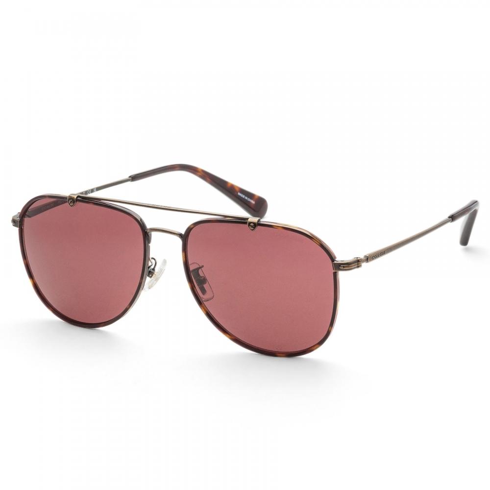 Coach Men S 59mm Antique Gold   Dark tortoiSe SunglaSSeS Hc7164 933375 59 Antique Gold   Dark tortoiSe