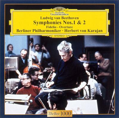 CD KARAJAN HERBERT VON BERLIN PHILH  Beethoven Symphonies Nos. 1  2 UCCG5133  2006 Japan ObiClassical Used