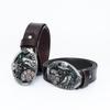 Alloy Belt American Skeleton Playing Card Modeling Belt Fashion Trend Personalized Western Denim Belt