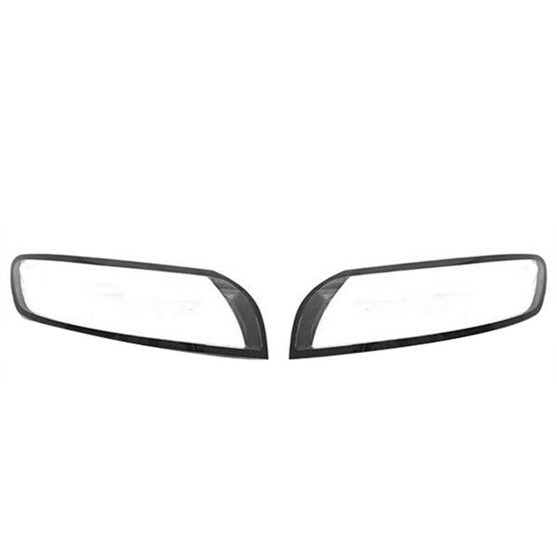 Headlight Lens Cover Replacement Shell 1 Pair For Volvo S40 2007-2012 Car Headlamp Lampshade Transparent Head Light прозрачный