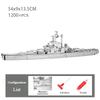 Kinder DIY Metall 3D Montage Bausteine Flugzeug Kriegsschiff Modell Schraube Mutter Metallspielzeug Erwachsener Hoher Schwierigkeitsgrad Puzzle