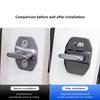 BBKD8 4Pcs Stainless Steel Shock Absorbing Car Door Lock Cover Anti Vibration Latch Protector Accessories For BMW E90 G80 M3 G30 M5 F8